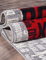 Ковер Merinos Rio C-081 gray-red