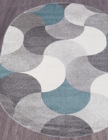 Ковер Merinos Sofit 2257 light grey овал