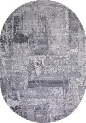Ковер Armina 03758 grey/grey овал