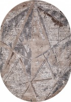 Ковер Armina 04022 grey/brown овал 